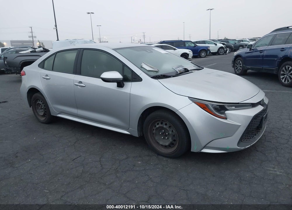 2020 TOYOTA COROLLA LE VIN: JTDEPRAE1LJ092282