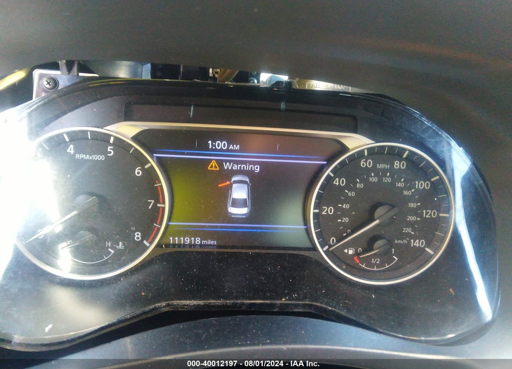 2019 NISSAN ALTIMA 2.5 SR VIN: 1N4BL4CVXKC178276