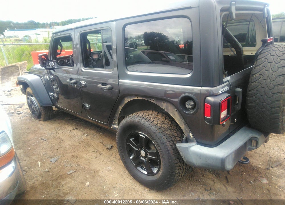 2018 JEEP WRANGLER UNLIMITED SPORT S 4X4 VIN: 1C4HJXDN2JW207518