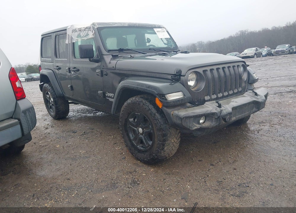 2018 JEEP WRANGLER UNLIMITED SPORT S 4X4 VIN: 1C4HJXDN2JW207518