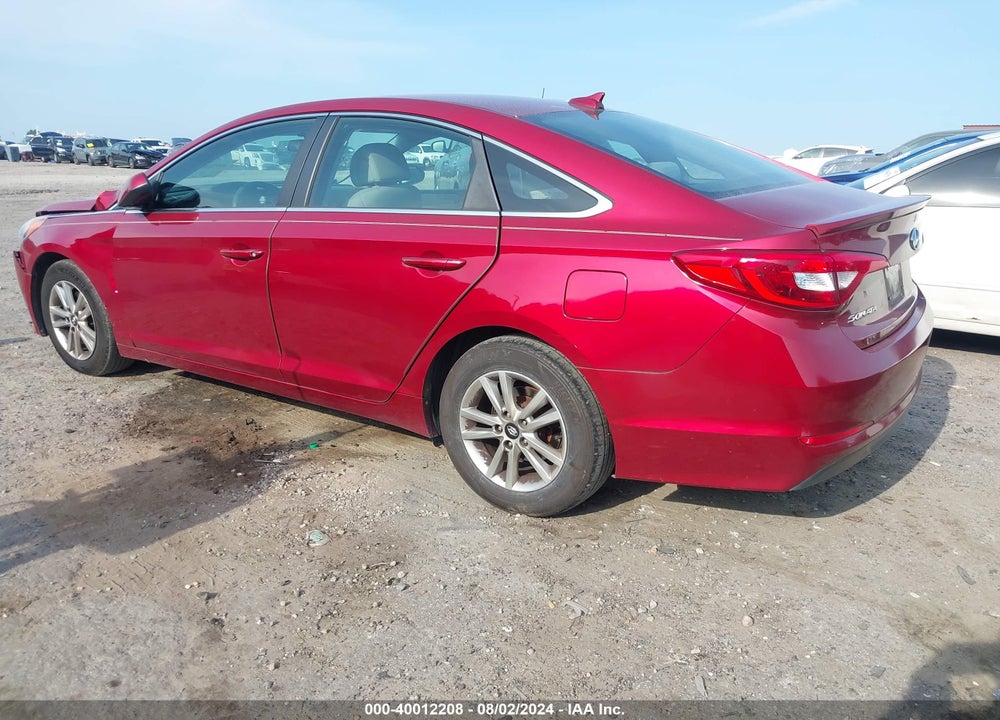 2015 HYUNDAI SONATA SE VIN: 5NPE24AF0FH177606