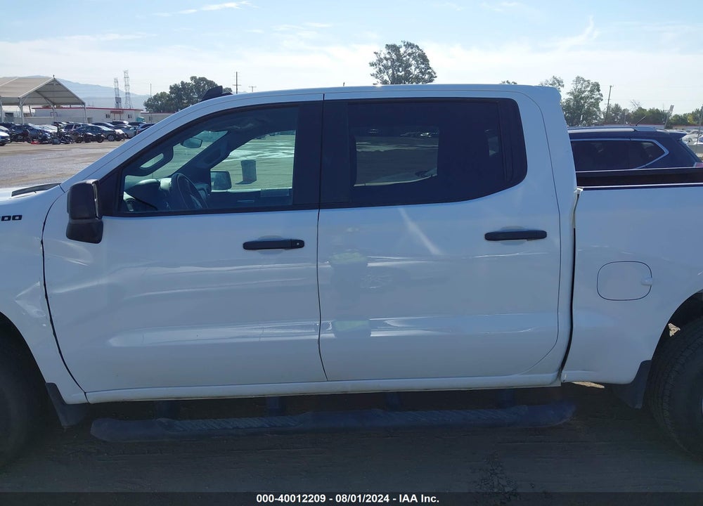 2022 CHEVROLET SILVERADO 1500 LTD 2WD SHORT BED CUSTOM VIN: 1GCPWBEK9NZ216211