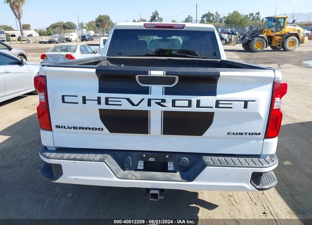 2022 CHEVROLET SILVERADO 1500 LTD 2WD SHORT BED CUSTOM VIN: 1GCPWBEK9NZ216211