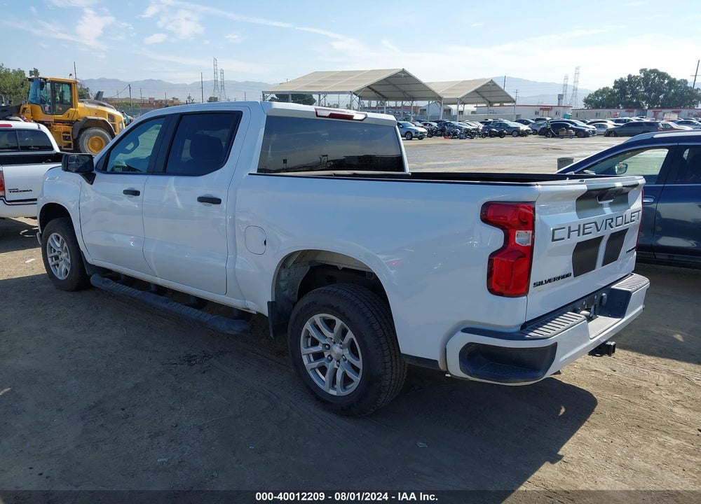 2022 CHEVROLET SILVERADO 1500 LTD 2WD SHORT BED CUSTOM VIN: 1GCPWBEK9NZ216211