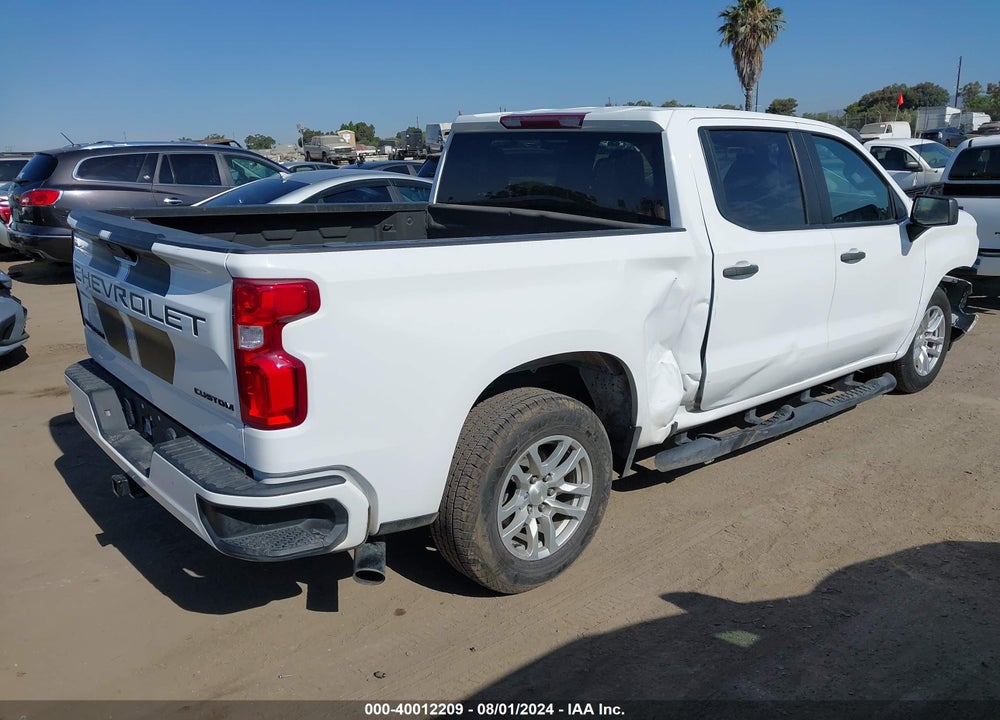 2022 CHEVROLET SILVERADO 1500 LTD 2WD SHORT BED CUSTOM VIN: 1GCPWBEK9NZ216211