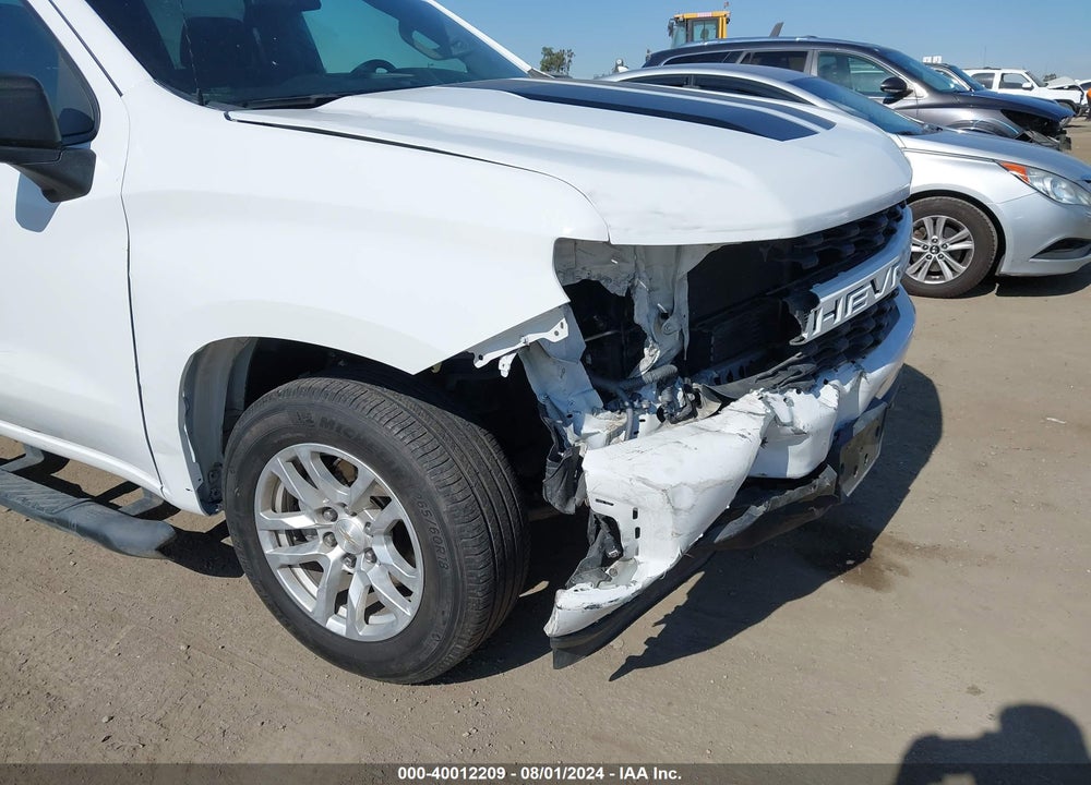 2022 CHEVROLET SILVERADO 1500 LTD 2WD SHORT BED CUSTOM VIN: 1GCPWBEK9NZ216211