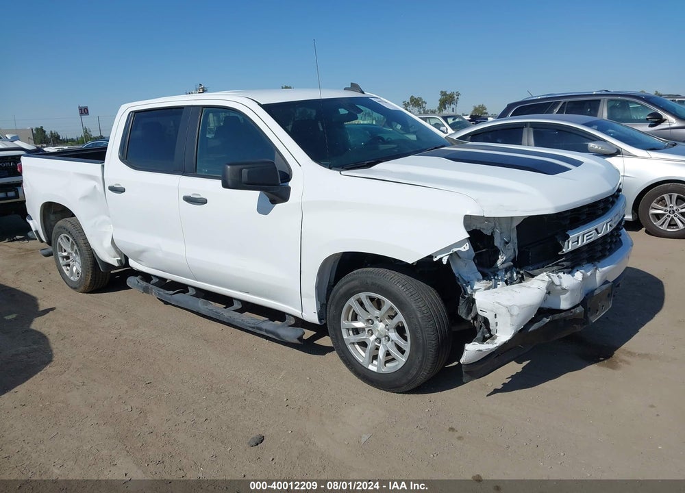 2022 CHEVROLET SILVERADO 1500 LTD 2WD SHORT BED CUSTOM VIN: 1GCPWBEK9NZ216211