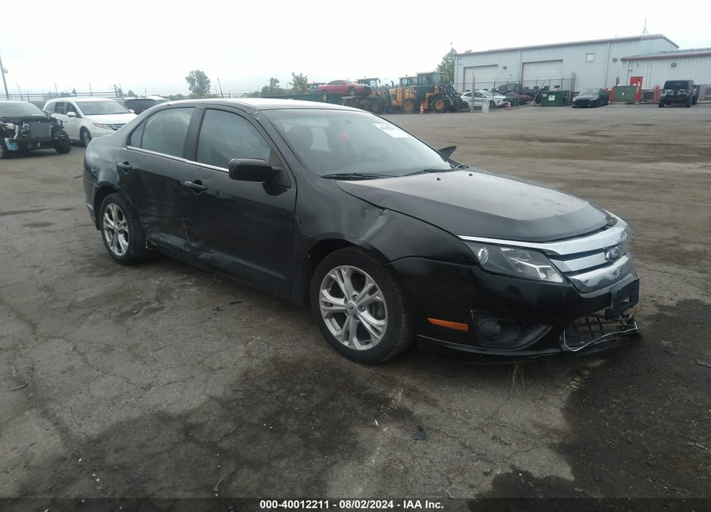 2012 FORD FUSION SE VIN: 3FAHP0HAXCR315619