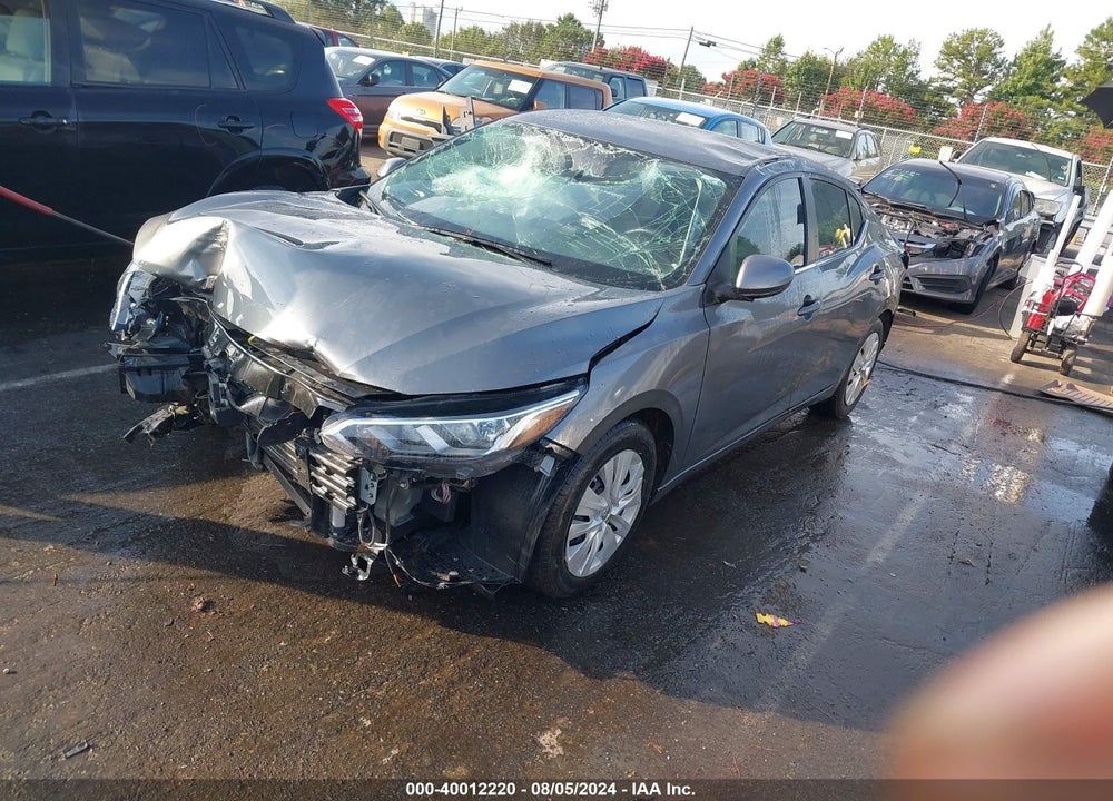 2023 NISSAN SENTRA S XTRONIC CVT VIN: 3N1AB8BV6PY229114