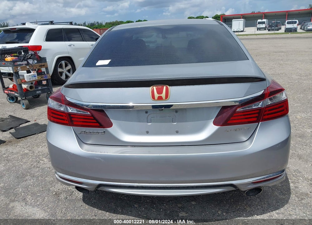 2016 HONDA ACCORD SPORT VIN: 1HGCR2F55GA042378