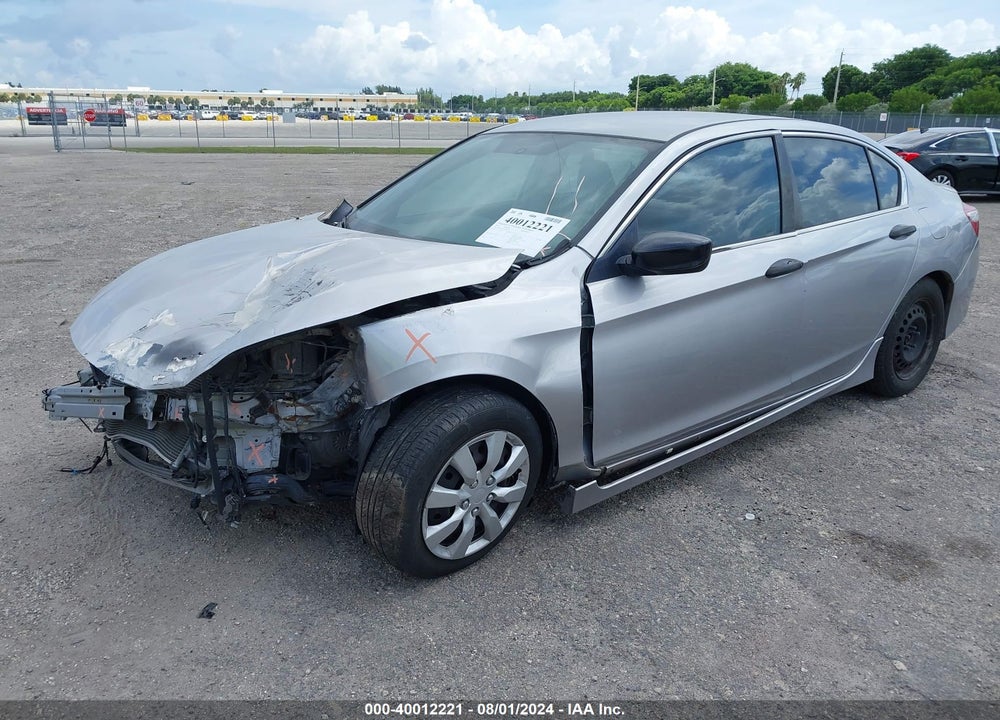 2016 HONDA ACCORD SPORT VIN: 1HGCR2F55GA042378