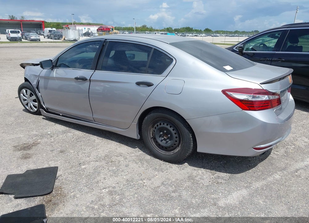 2016 HONDA ACCORD SPORT VIN: 1HGCR2F55GA042378