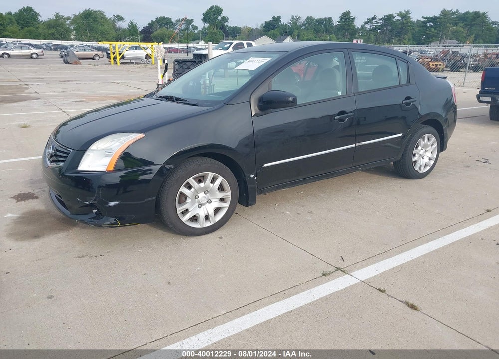 2012 NISSAN SENTRA 2.0 S VIN: 3N1AB6AP7CL729877