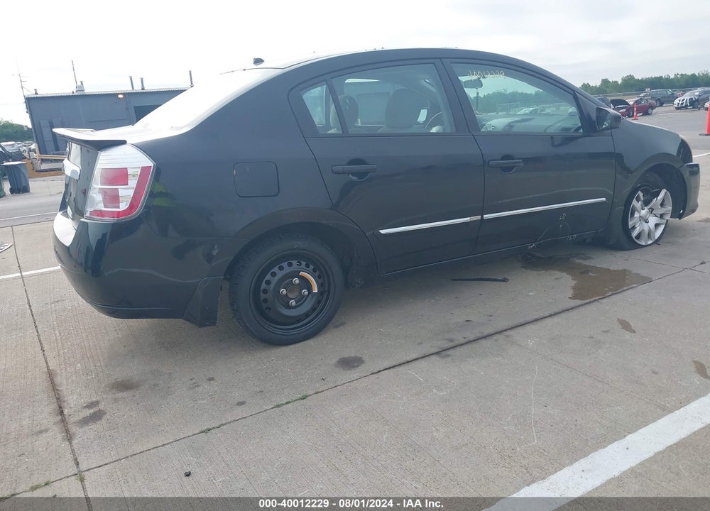 2012 NISSAN SENTRA 2.0 S VIN: 3N1AB6AP7CL729877