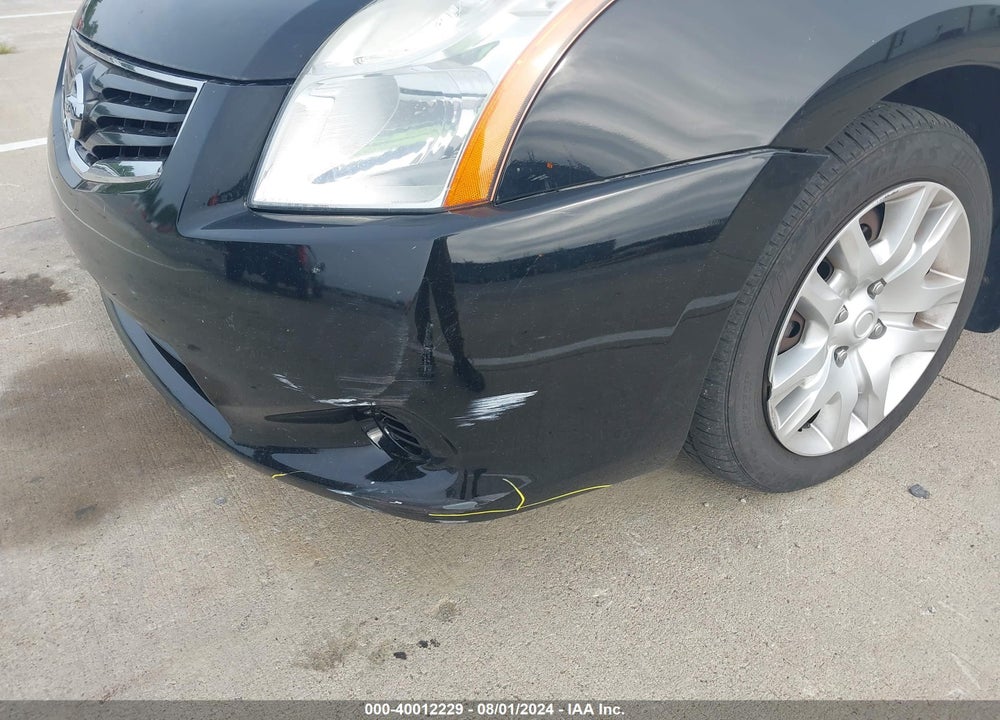 2012 NISSAN SENTRA 2.0 S VIN: 3N1AB6AP7CL729877