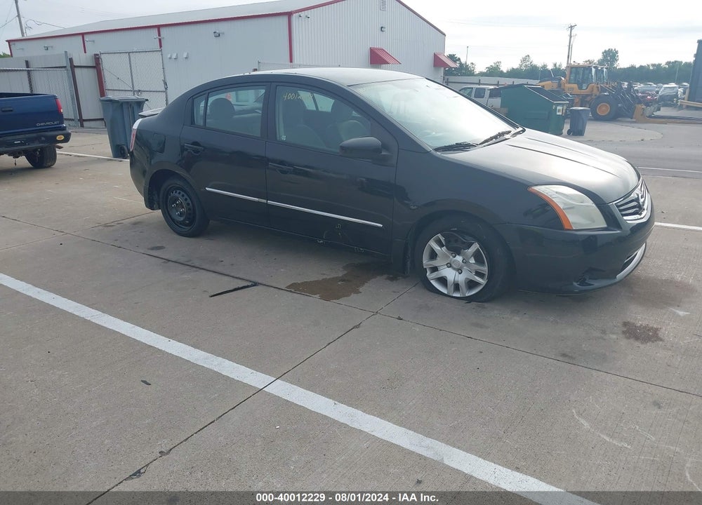 2012 NISSAN SENTRA 2.0 S VIN: 3N1AB6AP7CL729877