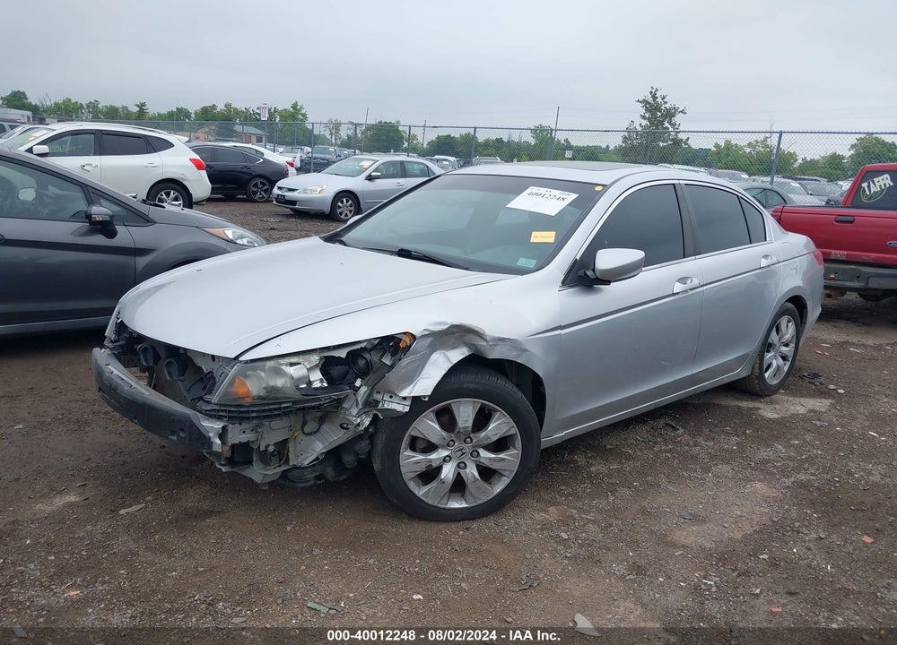 2009 HONDA ACCORD 2.4 EX VIN: 1HGCP26729A122022