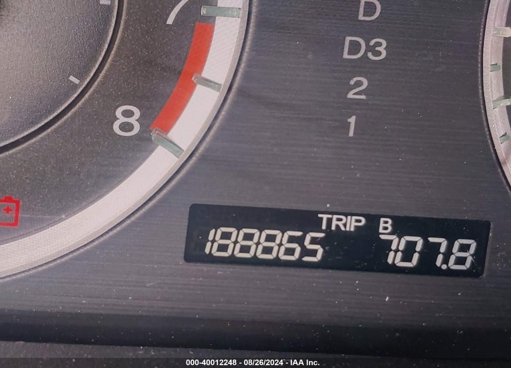 2009 HONDA ACCORD 2.4 EX VIN: 1HGCP26729A122022