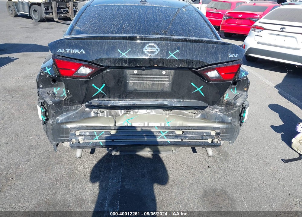 2022 NISSAN ALTIMA SV FWD VIN: 1N4BL4DV7NN321515