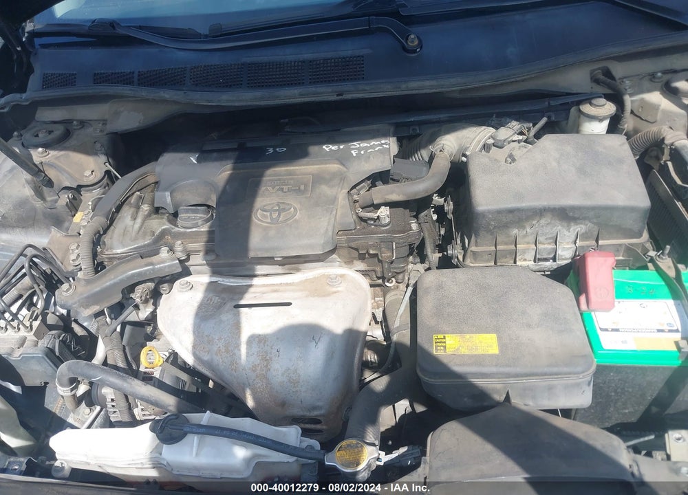 2012 TOYOTA CAMRY SE VIN: 4T1BF1FK1CU034267