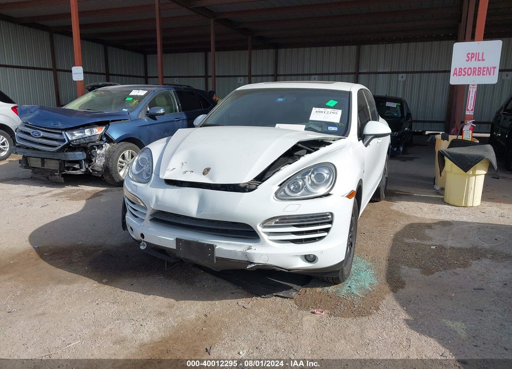 2014 PORSCHE CAYENNE DIESEL VIN: WP1AF2A26ELA35886