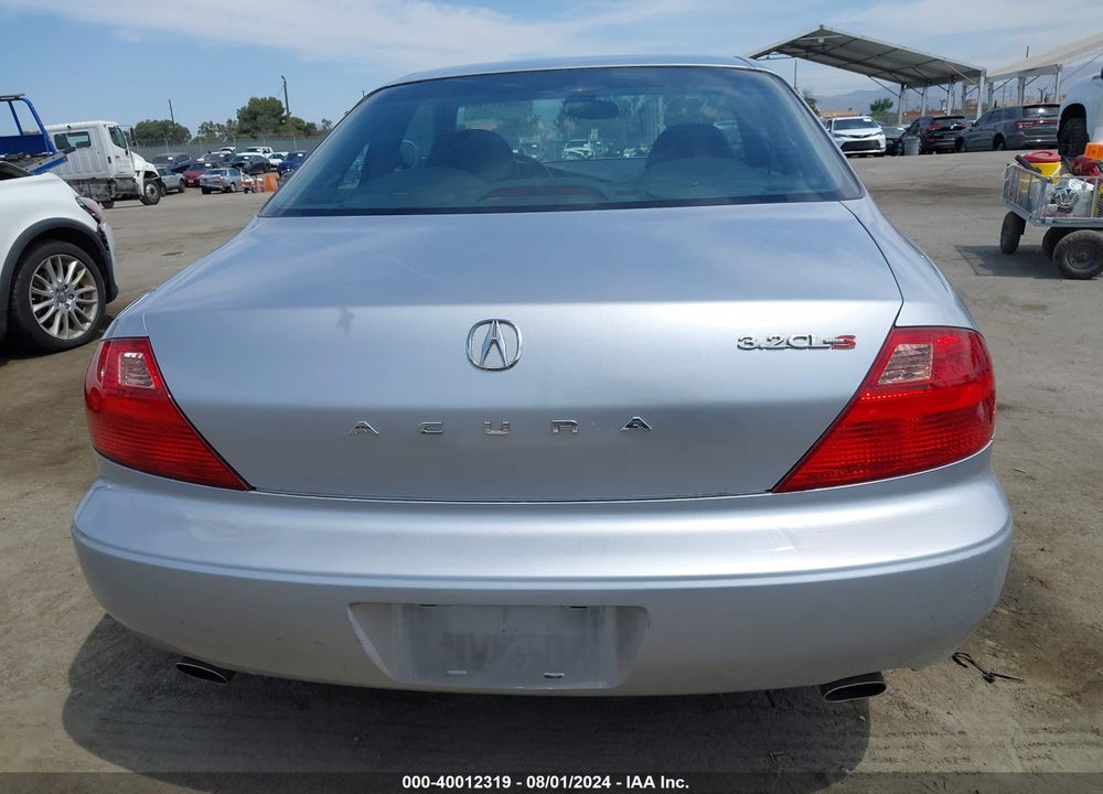 2001 ACURA CL 3.2 TYPE S VIN: 19UYA42791A016616