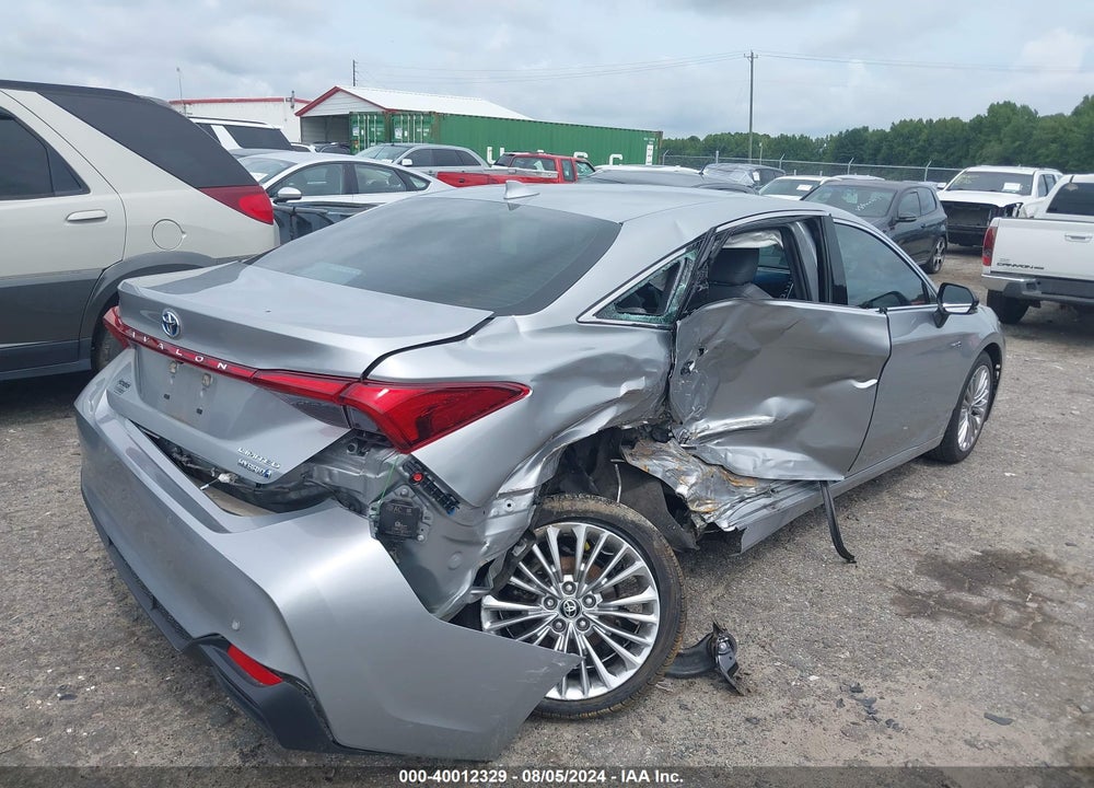 2021 TOYOTA AVALON LIMITED HYBRID VIN: 4T1DA1AB6MU001197