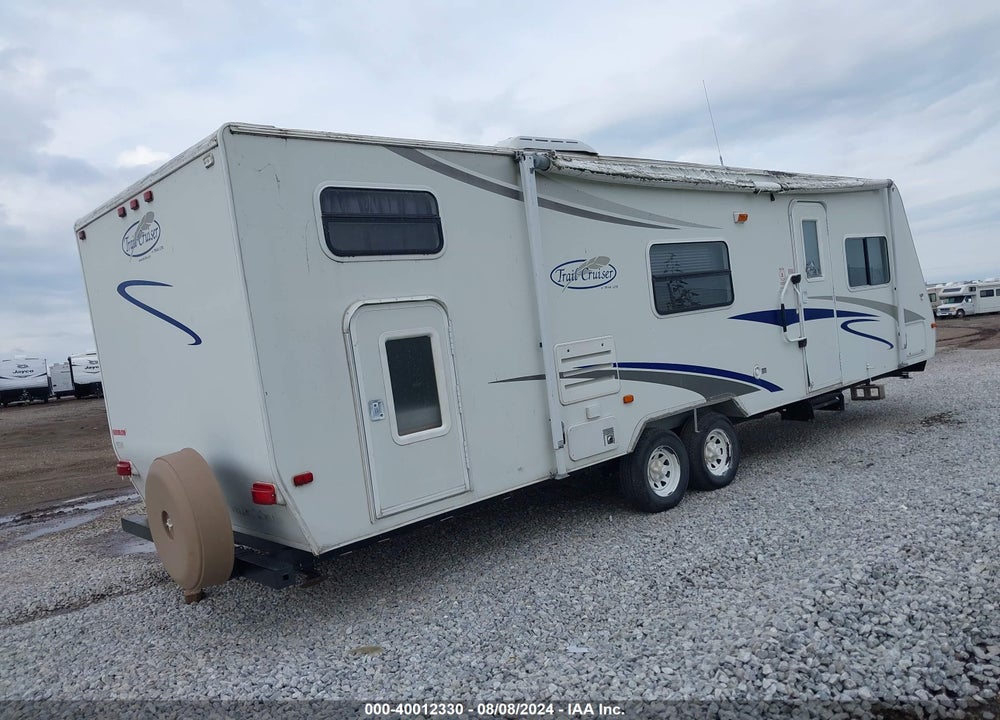 2008 R-VISION TRAIL CRUISER TRAVEL TRAILER VIN: 4WYT02P2681715246