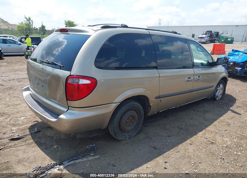 2002 DODGE GRAND CARAVAN EX VIN: 2B8GP74L92R655723