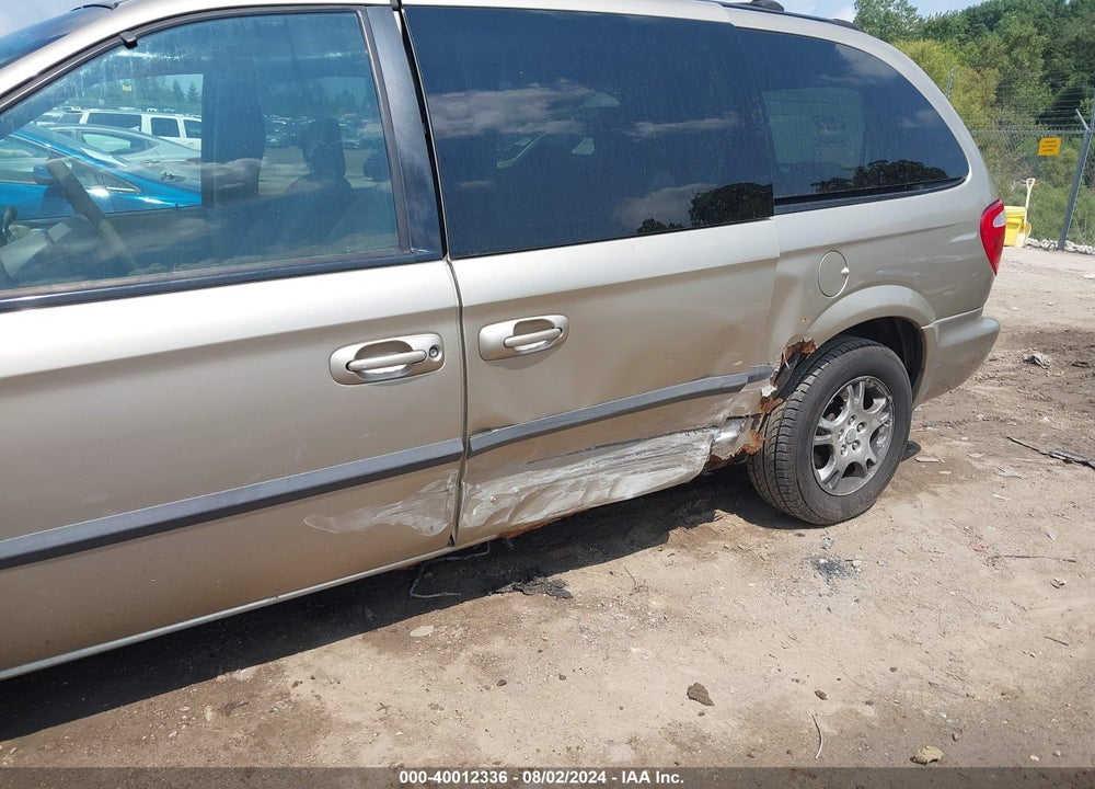 2002 DODGE GRAND CARAVAN EX VIN: 2B8GP74L92R655723