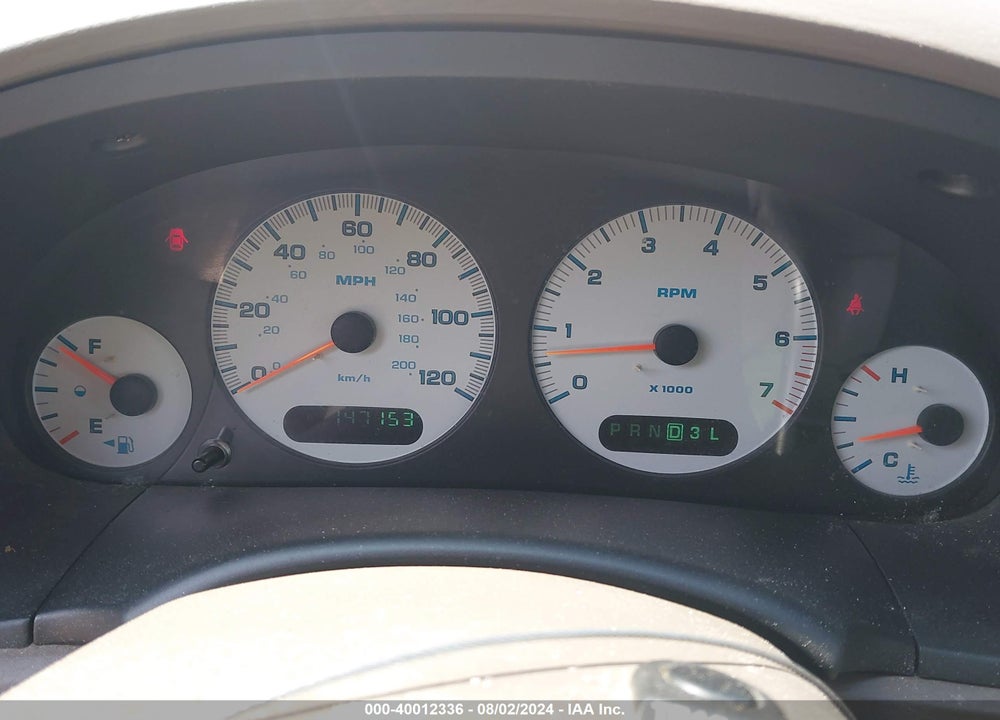 2002 DODGE GRAND CARAVAN EX VIN: 2B8GP74L92R655723