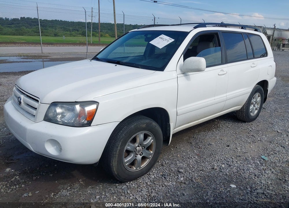 2005 TOYOTA HIGHLANDER V6 VIN: JTEEP21A350125162