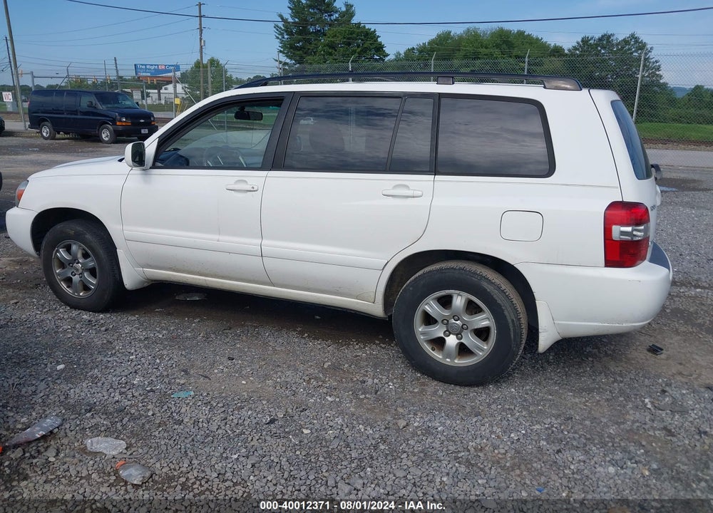 2005 TOYOTA HIGHLANDER V6 VIN: JTEEP21A350125162