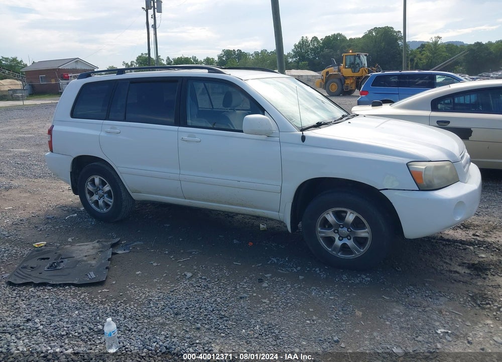 2005 TOYOTA HIGHLANDER V6 VIN: JTEEP21A350125162