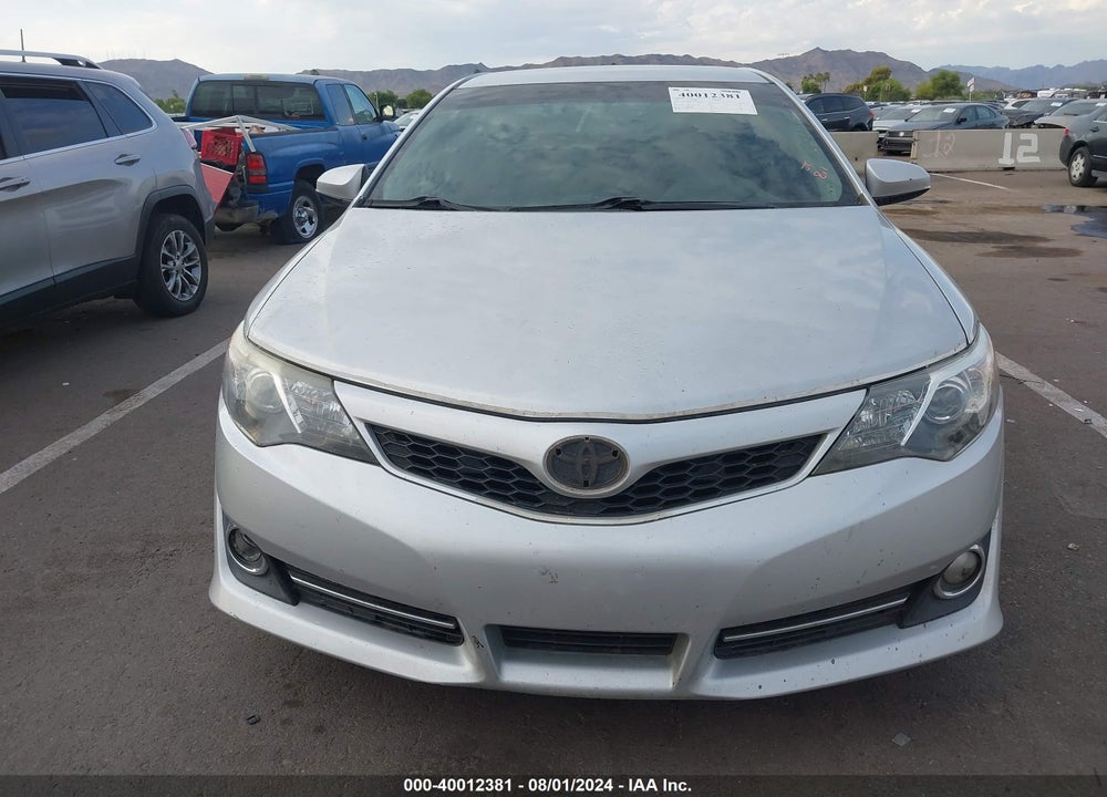 2013 TOYOTA CAMRY SE VIN: 4T1BF1FK8DU723319