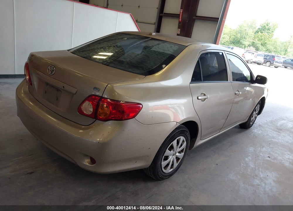 2009 TOYOTA COROLLA LE VIN: 1NXBU40E19Z001255