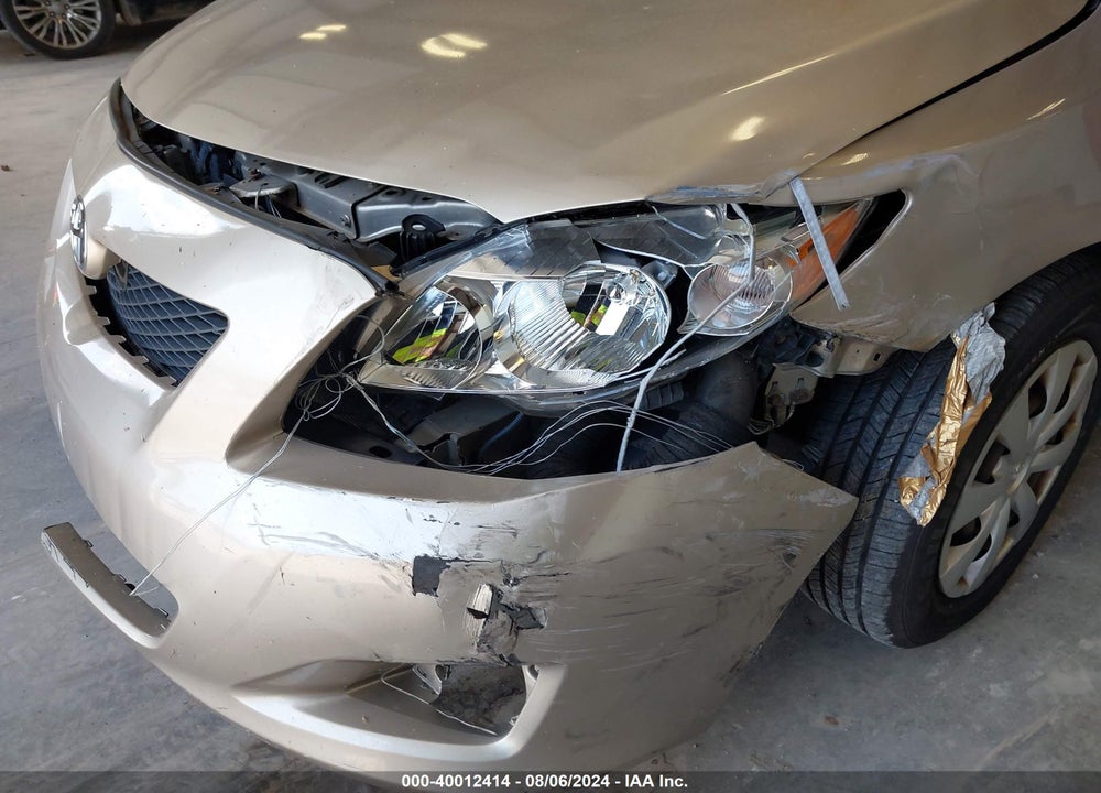 2009 TOYOTA COROLLA LE VIN: 1NXBU40E19Z001255
