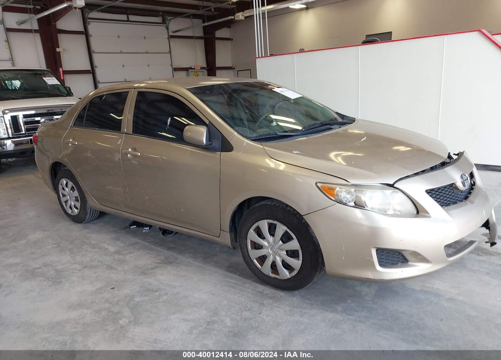 2009 TOYOTA COROLLA LE VIN: 1NXBU40E19Z001255