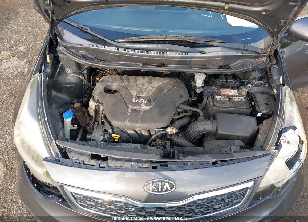 2012 KIA RIO EX VIN: KNADN4A30C6095113