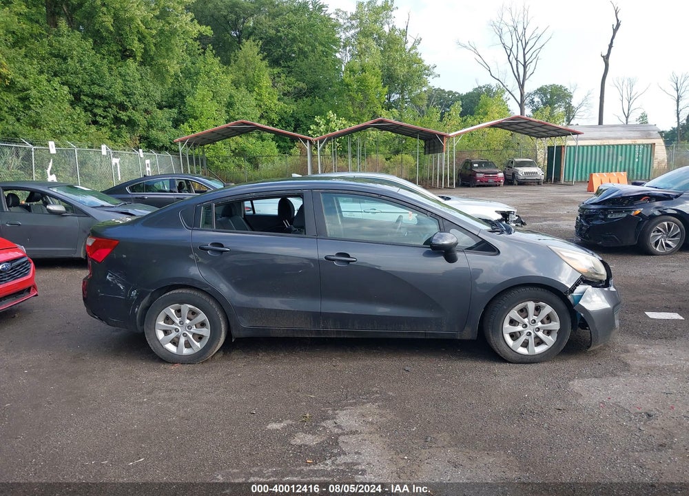 2012 KIA RIO EX VIN: KNADN4A30C6095113