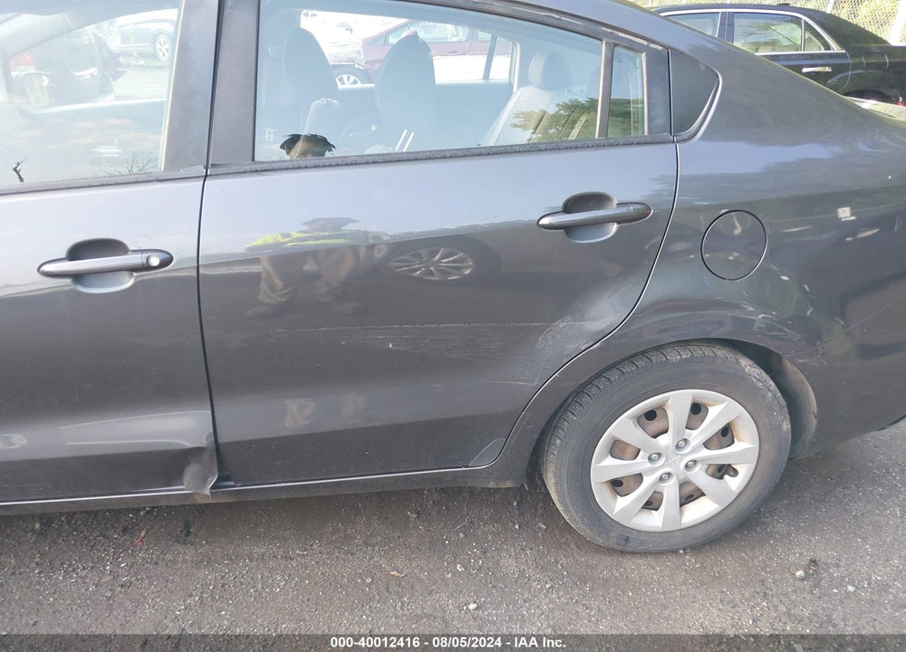 2012 KIA RIO EX VIN: KNADN4A30C6095113
