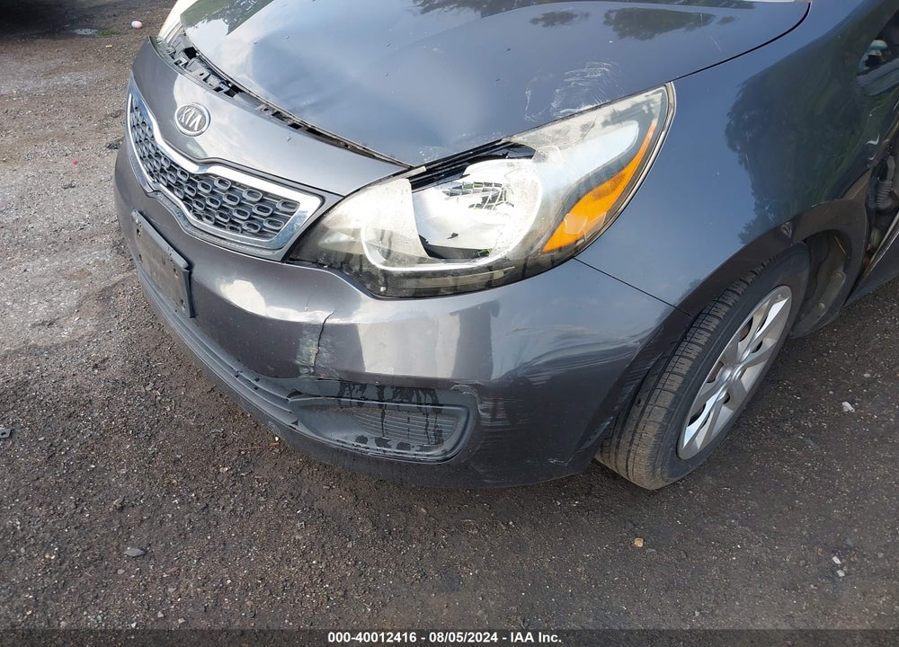 2012 KIA RIO EX VIN: KNADN4A30C6095113