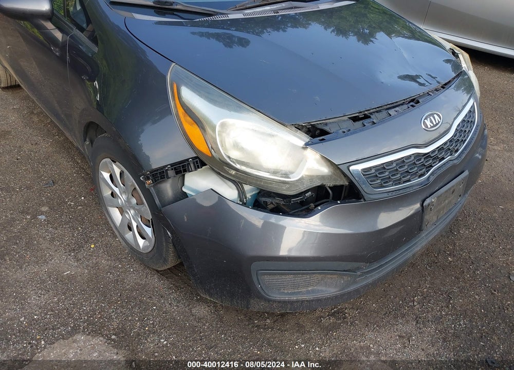 2012 KIA RIO EX VIN: KNADN4A30C6095113