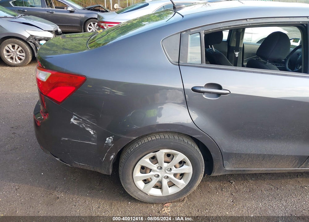 2012 KIA RIO EX VIN: KNADN4A30C6095113