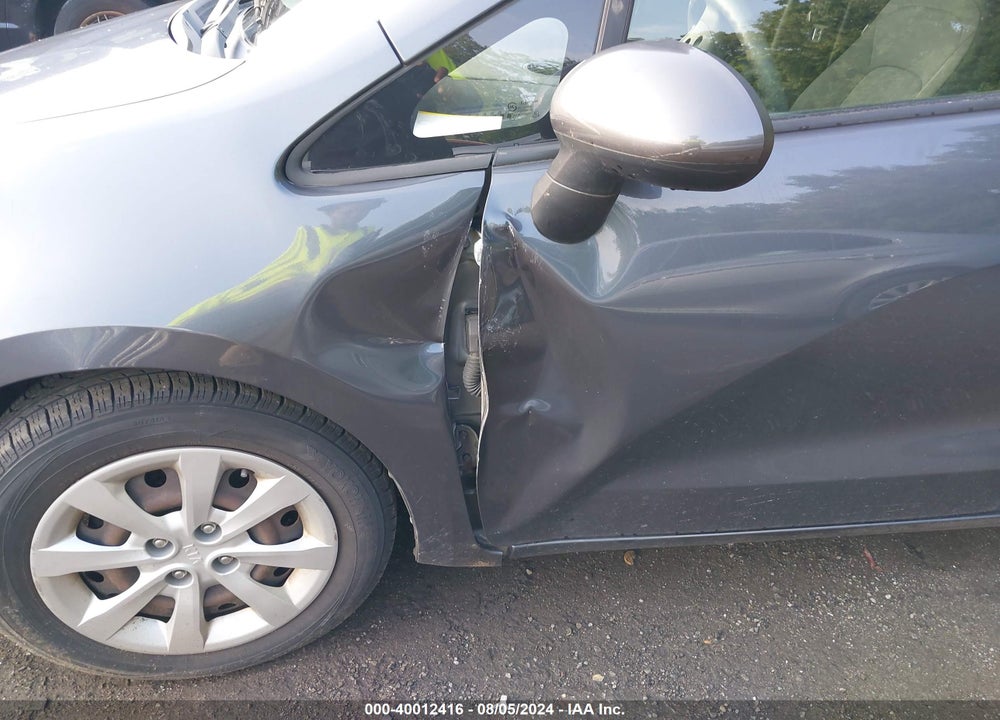 2012 KIA RIO EX VIN: KNADN4A30C6095113