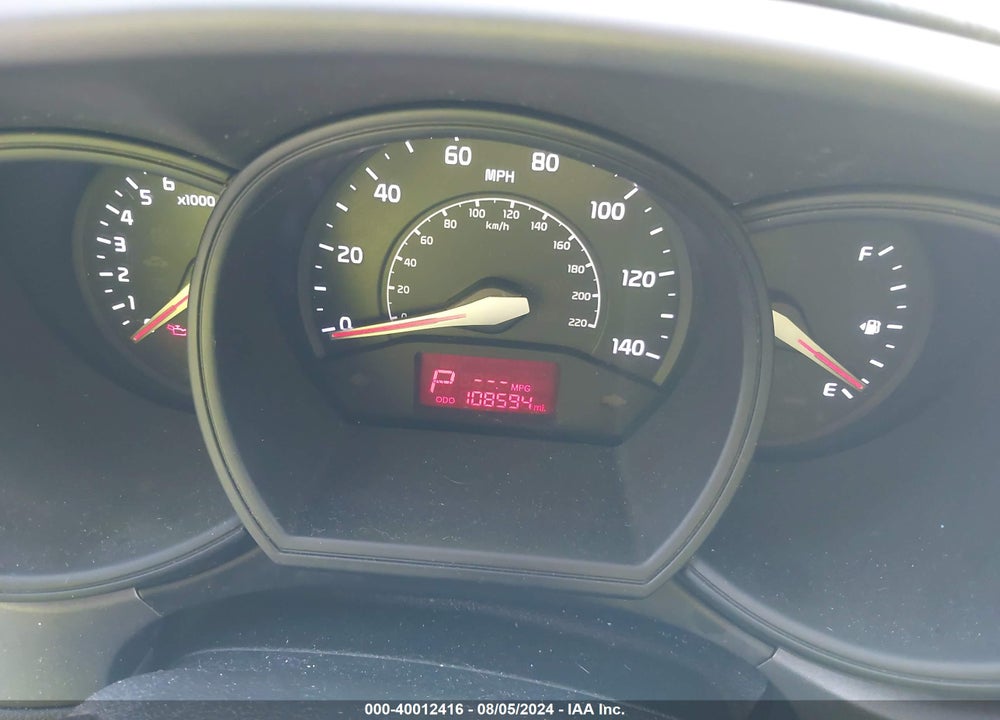 2012 KIA RIO EX VIN: KNADN4A30C6095113