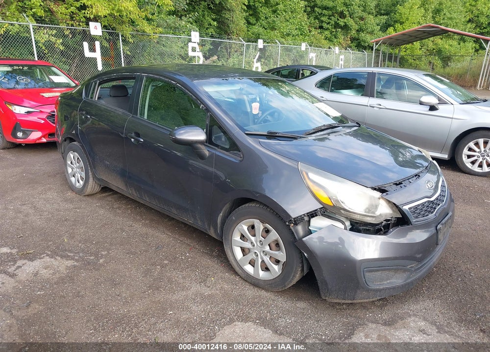 2012 KIA RIO EX VIN: KNADN4A30C6095113