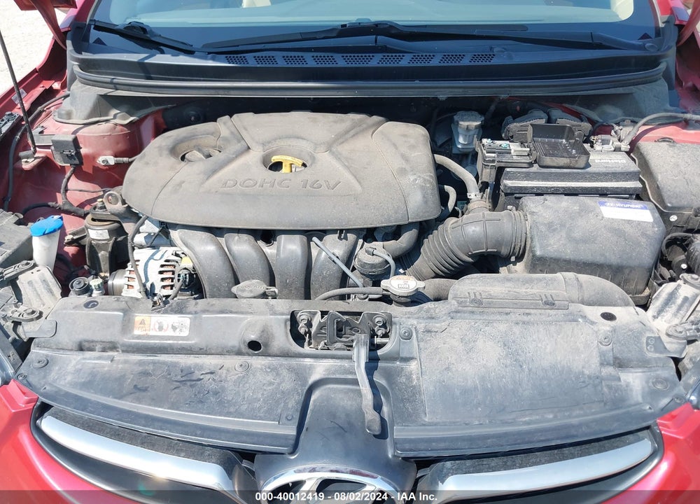 2012 HYUNDAI ELANTRA LIMITED (ULSAN PLANT) VIN: KMHDH4AE8CU389247
