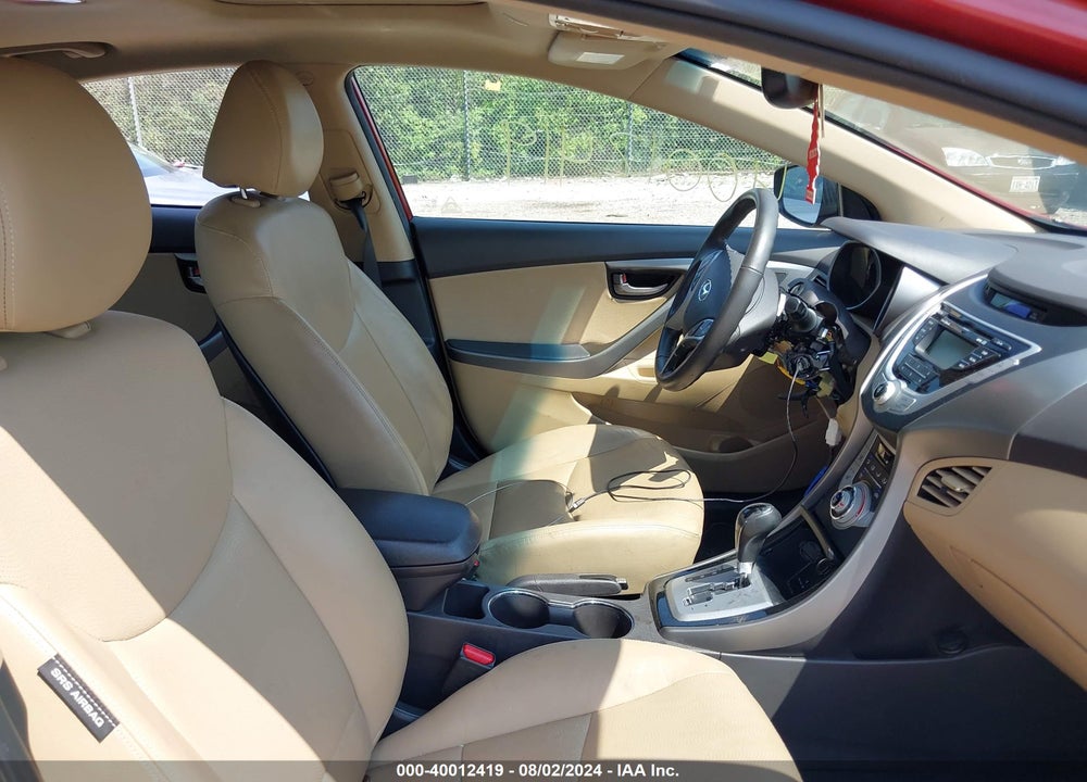 2012 HYUNDAI ELANTRA LIMITED (ULSAN PLANT) VIN: KMHDH4AE8CU389247