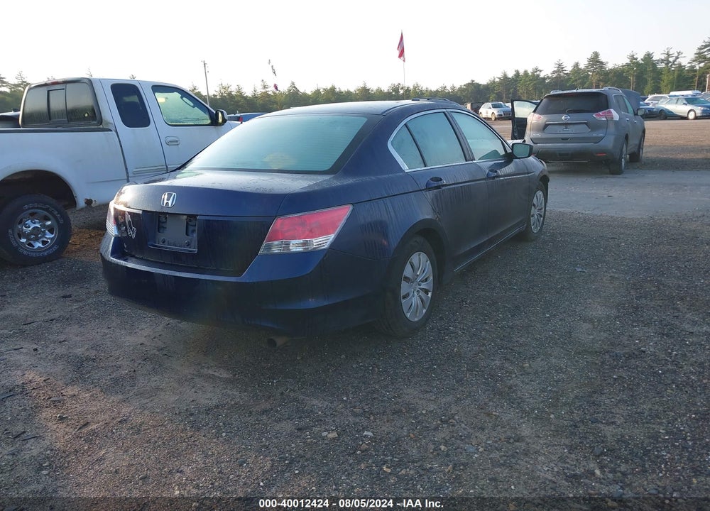 2010 HONDA ACCORD 2.4 LX VIN: 1HGCP2F34AA106485
